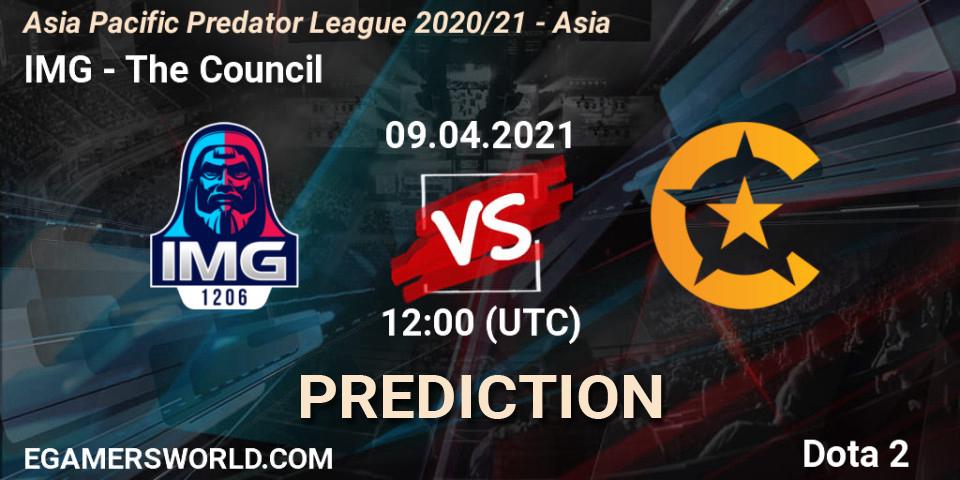 IMG - The Council: Maç tahminleri. 09.04.2021 at 12:00, Dota 2, Asia Pacific Predator League 2020/21 - Asia