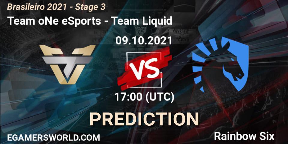 Team oNe eSports - Team Liquid: Maç tahminleri. 09.10.2021 at 17:00, Rainbow Six, Brasileirão 2021 - Stage 3