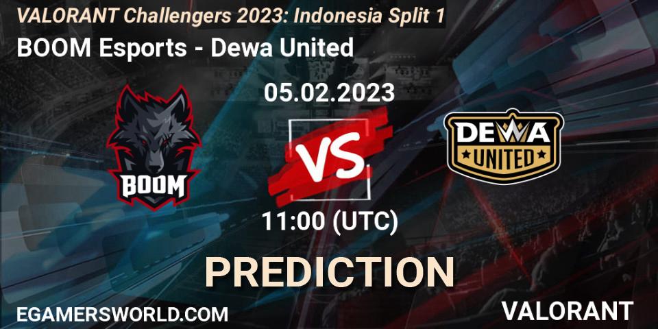 BOOM Esports - Dewa United: Maç tahminleri. 10.02.23, VALORANT, VALORANT Challengers 2023: Indonesia Split 1
