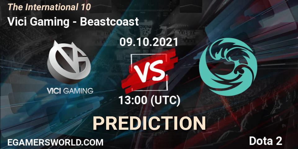 Vici Gaming - Beastcoast: Maç tahminleri. 09.10.2021 at 13:10, Dota 2, The Internationa 2021