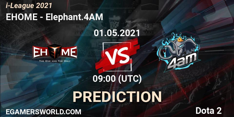 EHOME - Elephant.4AM: Maç tahminleri. 01.05.2021 at 09:14, Dota 2, i-League 2021 Season 1