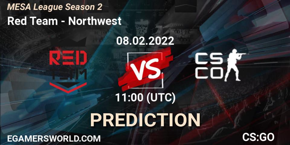 Red Team - Northwest: Maç tahminleri. 12.02.2022 at 11:00, Counter-Strike (CS2), MESA League Season 2