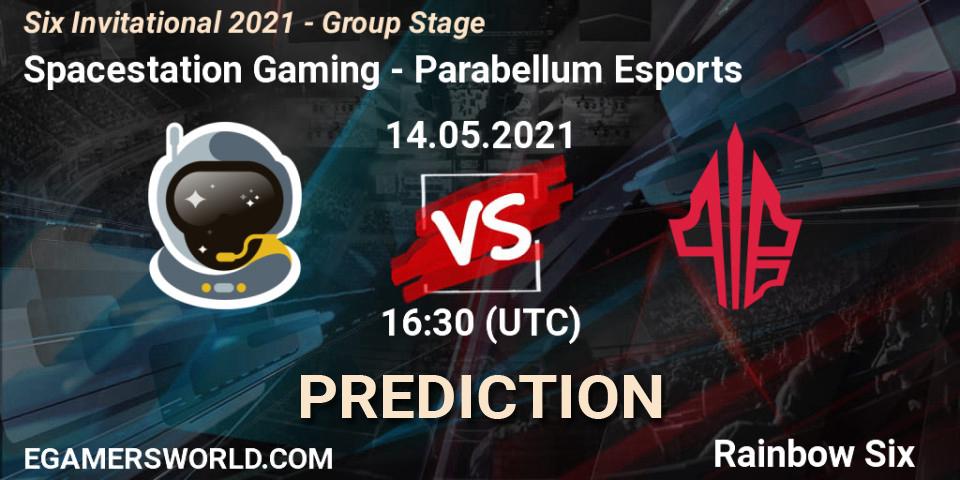 Spacestation Gaming - Parabellum Esports: Maç tahminleri. 14.05.2021 at 17:30, Rainbow Six, Six Invitational 2021 - Group Stage