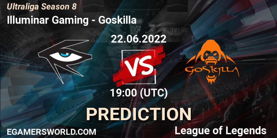 Illuminar Gaming - Goskilla: Maç tahminleri. 22.06.2022 at 19:15, LoL, Ultraliga Season 8