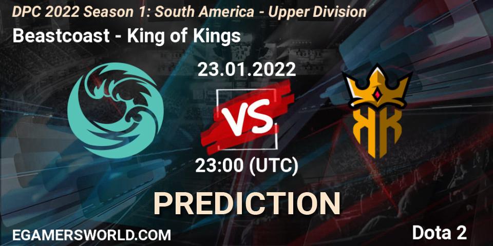 Beastcoast - King of Kings: Maç tahminleri. 23.01.2022 at 23:41, Dota 2, DPC 2022 Season 1: South America - Upper Division