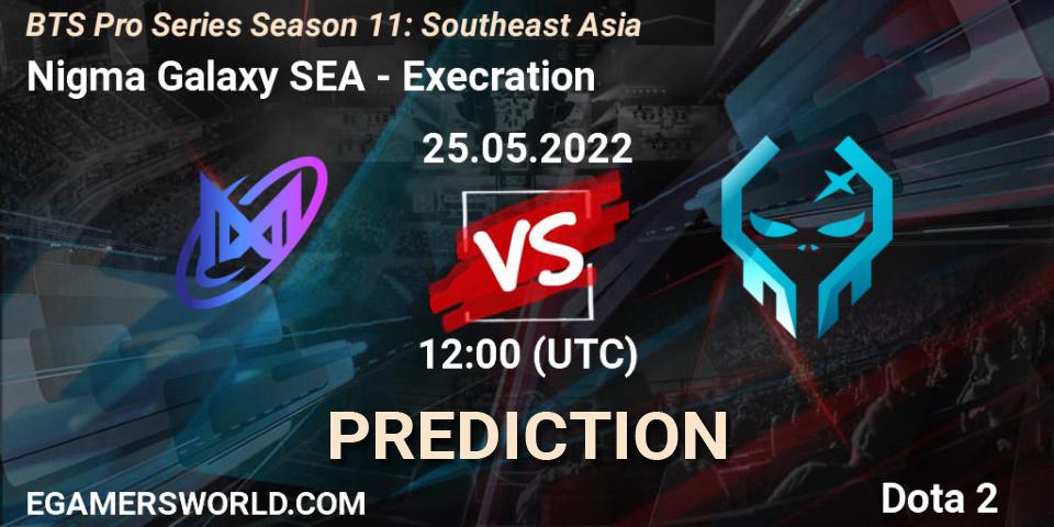 Nigma Galaxy SEA - Execration: Maç tahminleri. 25.05.2022 at 11:29, Dota 2, BTS Pro Series Season 11: Southeast Asia