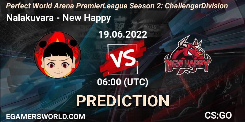Nalakuvara - New Happy: Maç tahminleri. 19.06.2022 at 06:00, Counter-Strike (CS2), Perfect World Arena Premier League Season 2: Challenger Division