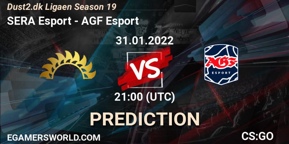 SERA Esport - AGF Esport: Maç tahminleri. 31.01.2022 at 21:00, Counter-Strike (CS2), Dust2.dk Ligaen Season 19