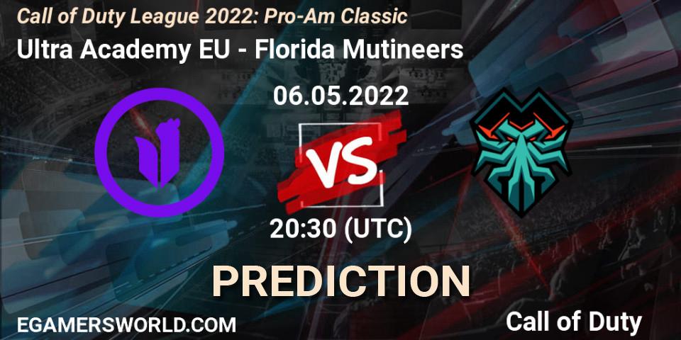 Ultra Academy EU - Florida Mutineers: Maç tahminleri. 06.05.22, Call of Duty, Call of Duty League 2022: Pro-Am Classic
