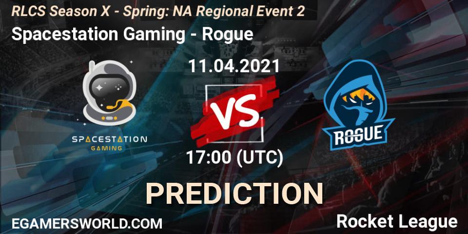 Spacestation Gaming - Rogue: Maç tahminleri. 11.04.2021 at 17:00, Rocket League, RLCS Season X - Spring: NA Regional Event 2