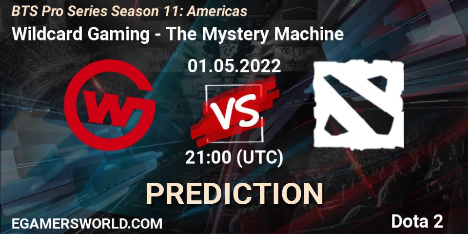 Wildcard Gaming - The Mystery Machine: Maç tahminleri. 01.05.2022 at 21:03, Dota 2, BTS Pro Series Season 11: Americas