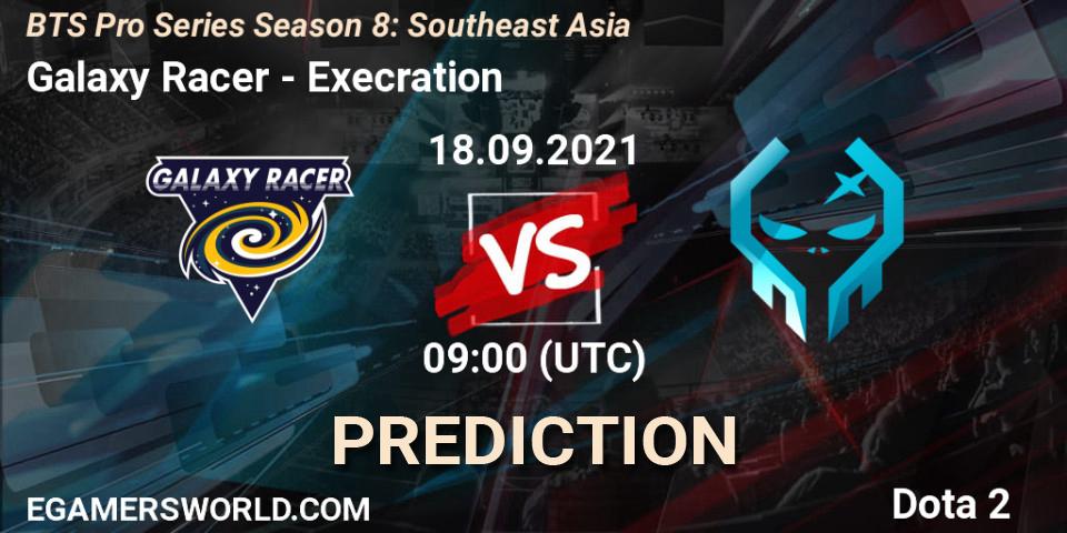 Galaxy Racer - Execration: Maç tahminleri. 18.09.2021 at 09:09, Dota 2, BTS Pro Series Season 8: Southeast Asia