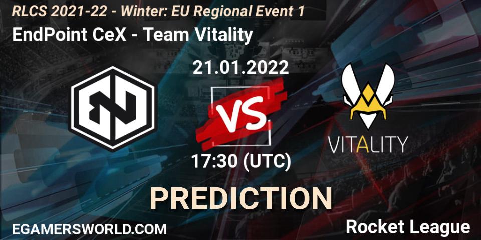 EndPoint CeX - Team Vitality: Maç tahminleri. 21.01.2022 at 17:30, Rocket League, RLCS 2021-22 - Winter: EU Regional Event 1