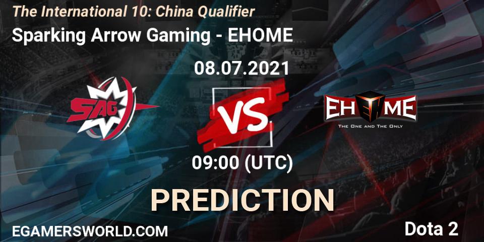 Sparking Arrow Gaming - EHOME: Maç tahminleri. 08.07.2021 at 08:53, Dota 2, The International 10: China Qualifier