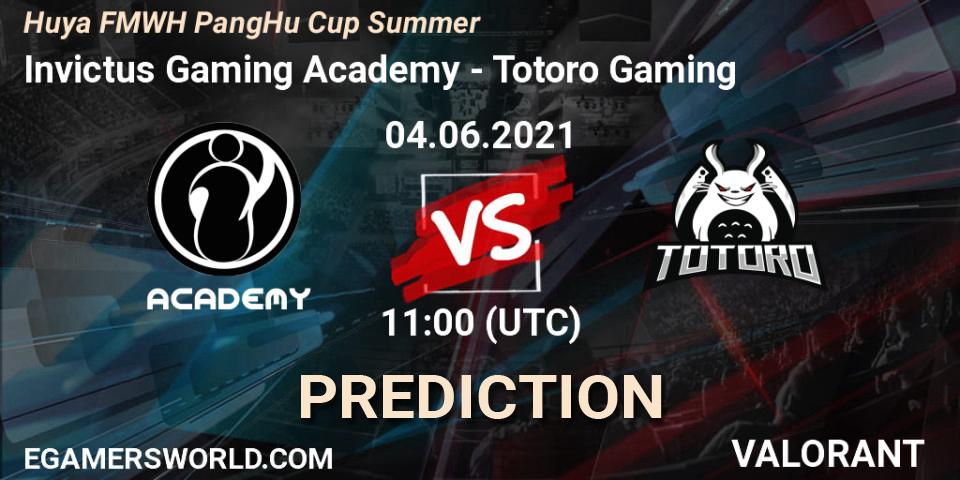 Invictus Gaming Academy - Totoro Gaming: Maç tahminleri. 04.06.2021 at 11:00, VALORANT, Huya FMWH PangHu Cup Summer