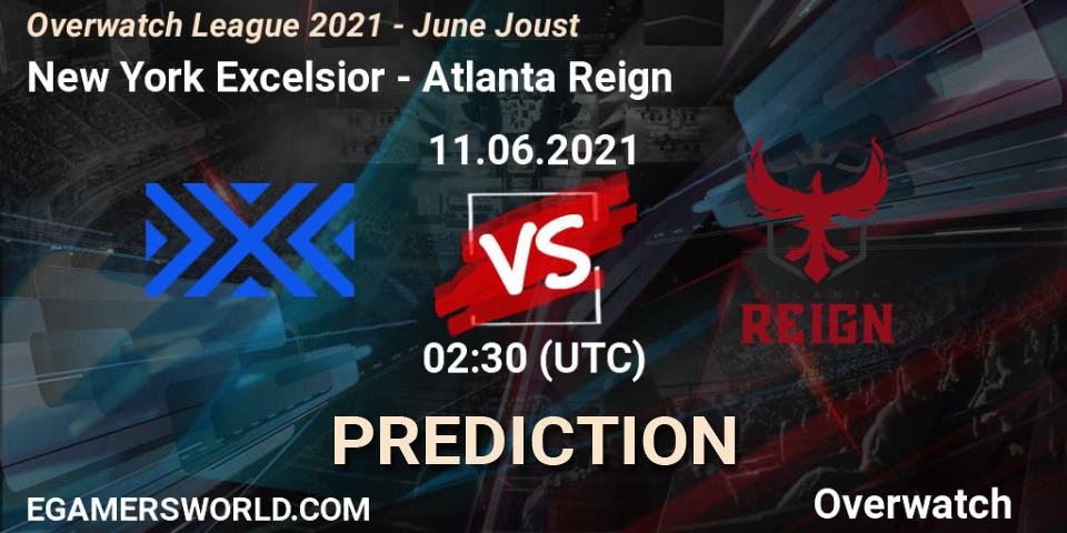 New York Excelsior - Atlanta Reign: Maç tahminleri. 11.06.2021 at 02:30, Overwatch, Overwatch League 2021 - June Joust