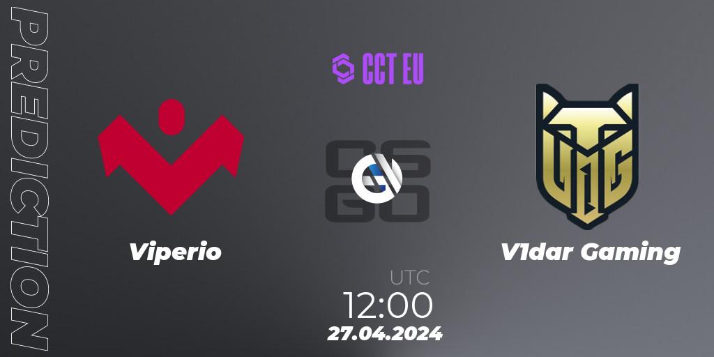 Viperio - V1dar Gaming: Maç tahminleri. 27.04.24, CS2 (CS:GO), CCT Season 2 Europe Series 2 Closed Qualifier
