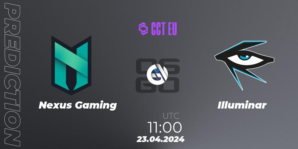 Nexus Gaming - Illuminar: Maç tahminleri. 23.04.2024 at 11:00, Counter-Strike (CS2), CCT Season 2 Europe Series 1