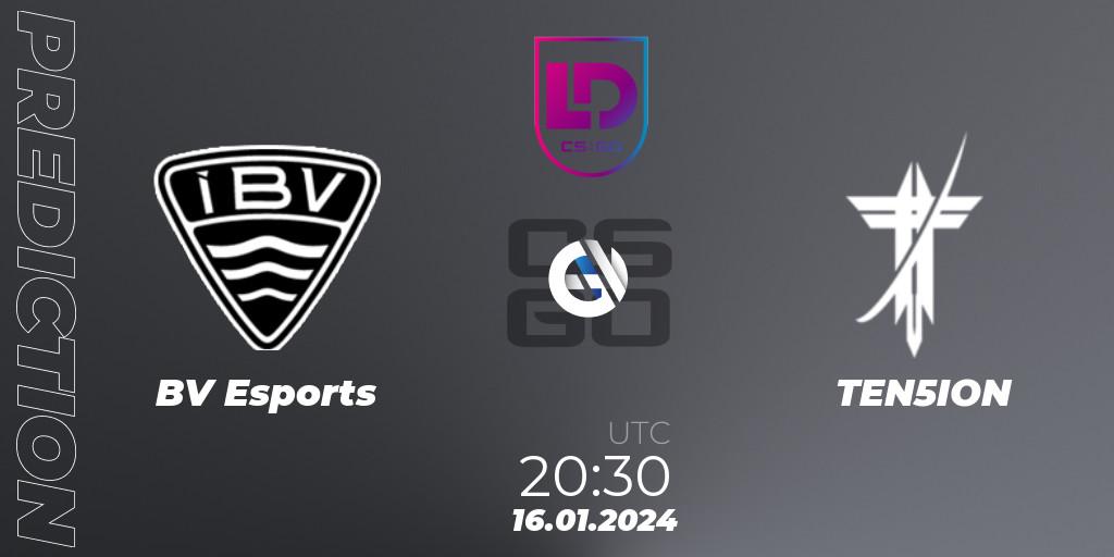 ÍBV Esports - TEN5ION: Maç tahminleri. 16.01.2024 at 20:30, Counter-Strike (CS2), Icelandic Esports League Season 8: Regular Season