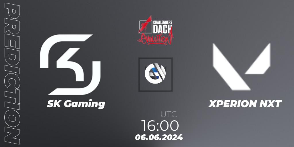 SK Gaming - XPERION NXT: Maç tahminleri. 06.06.2024 at 19:00, VALORANT, VALORANT Challengers 2024 DACH: Evolution Split 2
