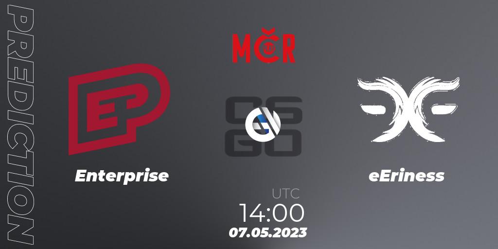 Enterprise - eEriness: Maç tahminleri. 07.05.23, CS2 (CS:GO), Tipsport Cup Bratislava 2023: Closed Qualifier