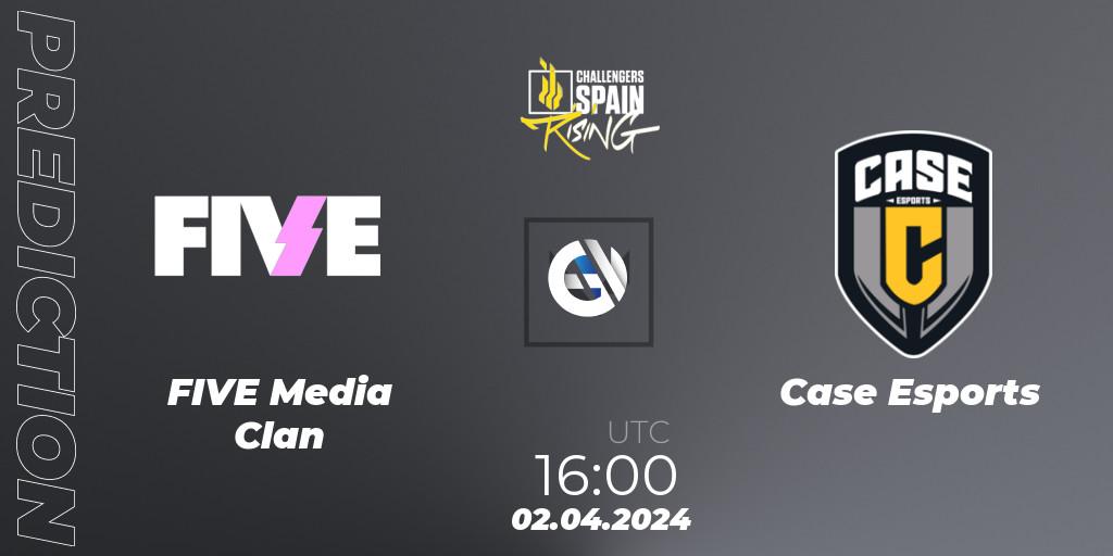 FIVE Media Clan - Case Esports: Maç tahminleri. 02.04.24, VALORANT, VALORANT Challengers 2024 Spain: Rising Split 1