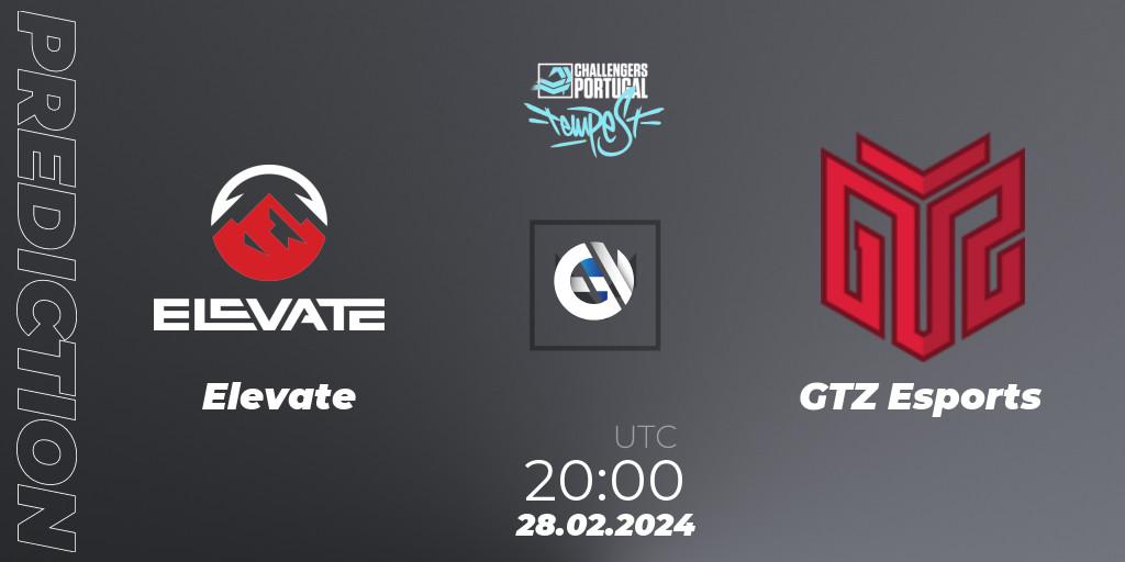 Elevate - GTZ Esports: Maç tahminleri. 28.02.24, VALORANT, VALORANT Challengers 2024 Portugal: Tempest Split 1