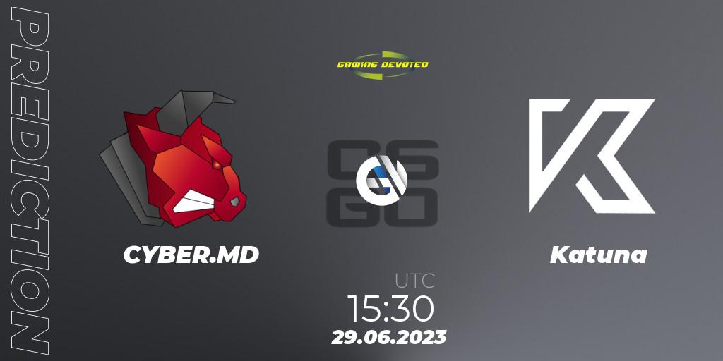 CYBER.MD - Katuna: Maç tahminleri. 29.06.2023 at 15:30, Counter-Strike (CS2), Gaming Devoted Become The Best: Series #2