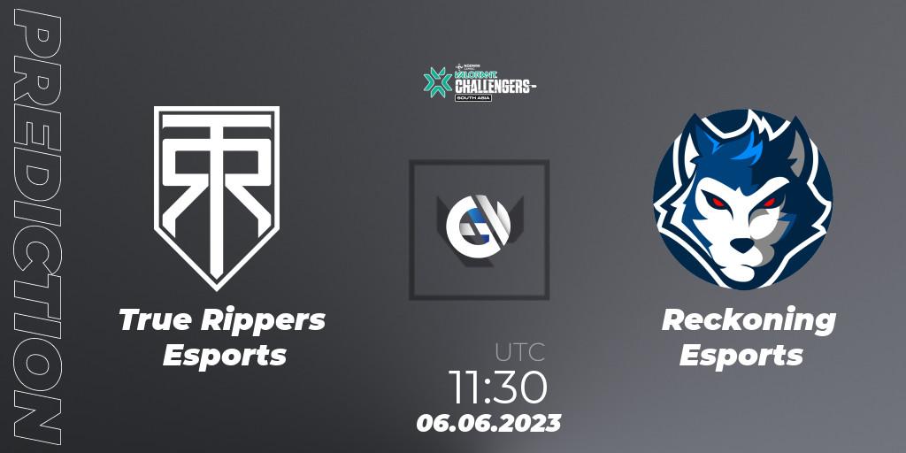 True Rippers Esports - Reckoning Esports: Maç tahminleri. 06.06.23, VALORANT, VALORANT Challengers 2023: South Asia Split 2