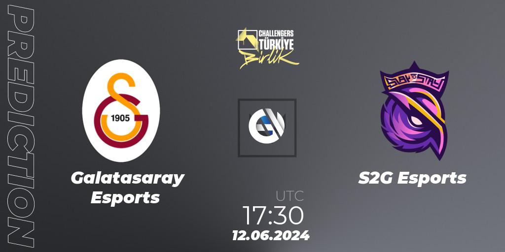 Galatasaray Esports - S2G Esports: Maç tahminleri. 12.06.2024 at 17:30, VALORANT, VALORANT Challengers 2024 Turkey: Birlik Split 2