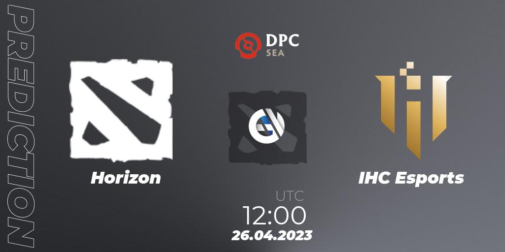 Horizon - IHC Esports: Maç tahminleri. 26.04.2023 at 12:00, Dota 2, DPC 2023 Tour 2: SEA Division II (Lower)
