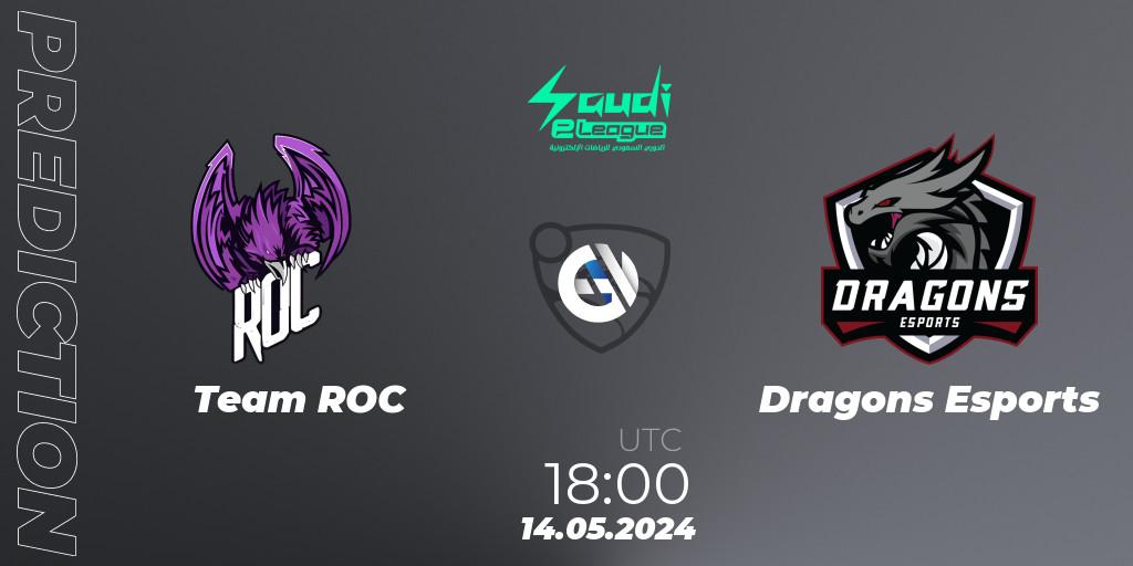 Team ROC - Dragons Esports: Maç tahminleri. 14.05.2024 at 18:00, Rocket League, Saudi eLeague 2024 - Major 2: Online Major Phase 1