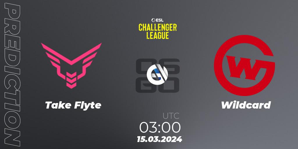 Take Flyte - Wildcard: Maç tahminleri. 15.03.24, CS2 (CS:GO), ESL Challenger League Season 47: North America