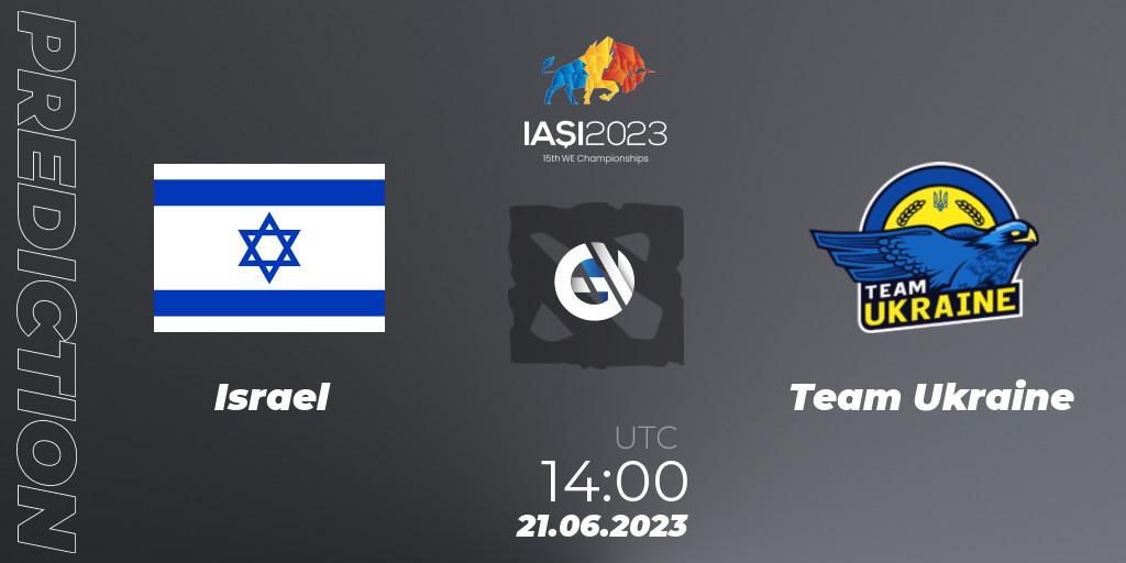 Israel - Team Ukraine: Maç tahminleri. 21.06.23, Dota 2, IESF Europe B Qualifier 2023