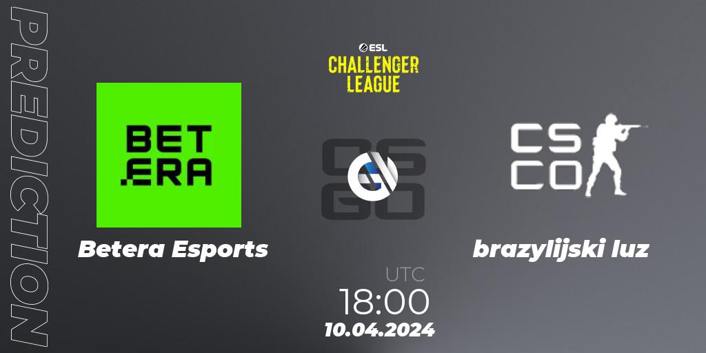 Betera Esports - brazylijski luz: Maç tahminleri. 10.04.24, CS2 (CS:GO), ESL Challenger League Season 47: Europe