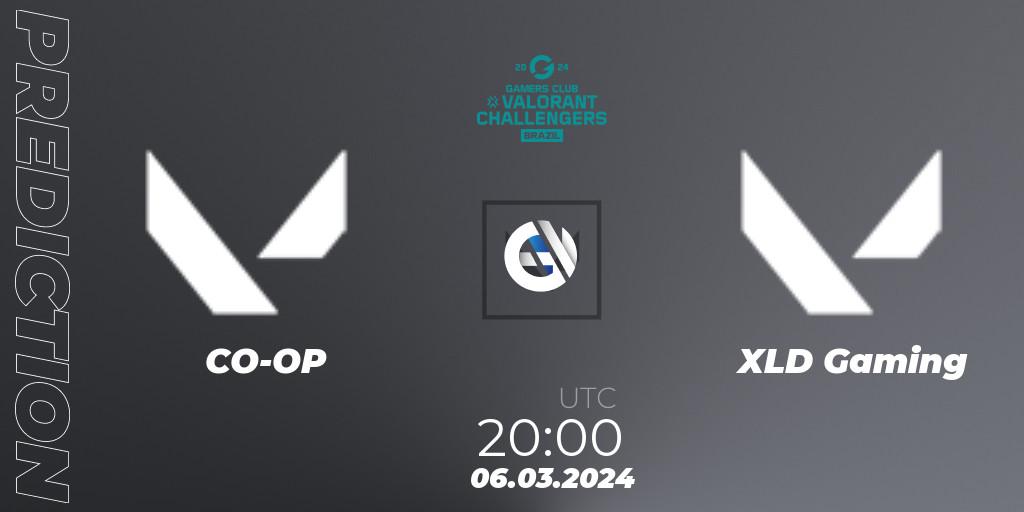CO-OP - XLD Gaming: Maç tahminleri. 06.03.2024 at 20:00, VALORANT, VALORANT Challengers Brazil 2024: Split 1