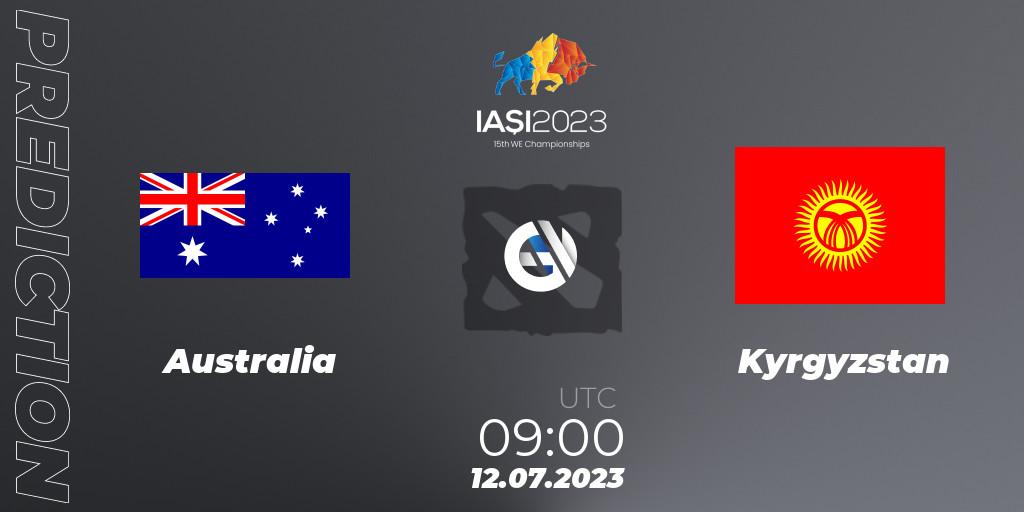 Australia - Kyrgyzstan: Maç tahminleri. 12.07.2023 at 09:23, Dota 2, Gamers8 IESF Asian Championship 2023