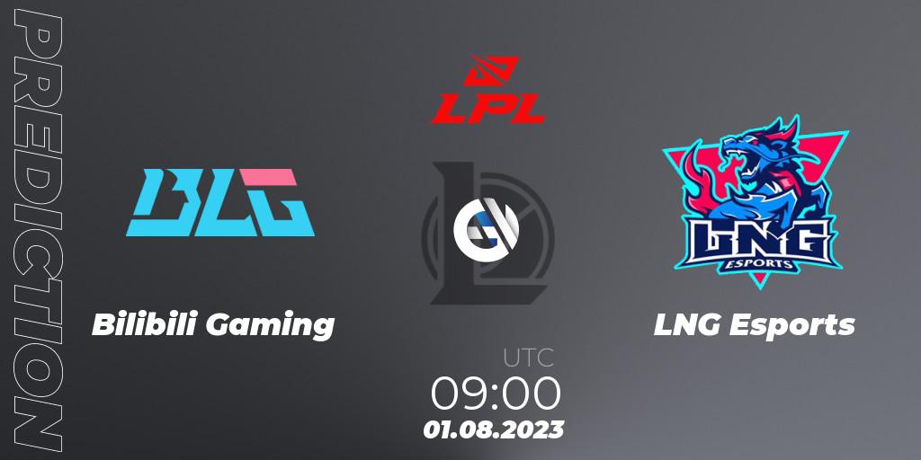 Bilibili Gaming - LNG Esports: Maç tahminleri. 01.08.2023 at 09:00, LoL, LPL Summer 2023 - Playoffs