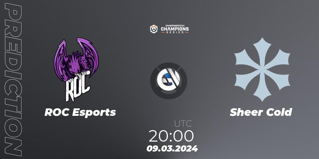 ROC Esports - Sheer Cold: Maç tahminleri. 09.03.2024 at 20:00, Overwatch, Overwatch Champions Series 2024 - EMEA Stage 1 Group Stage