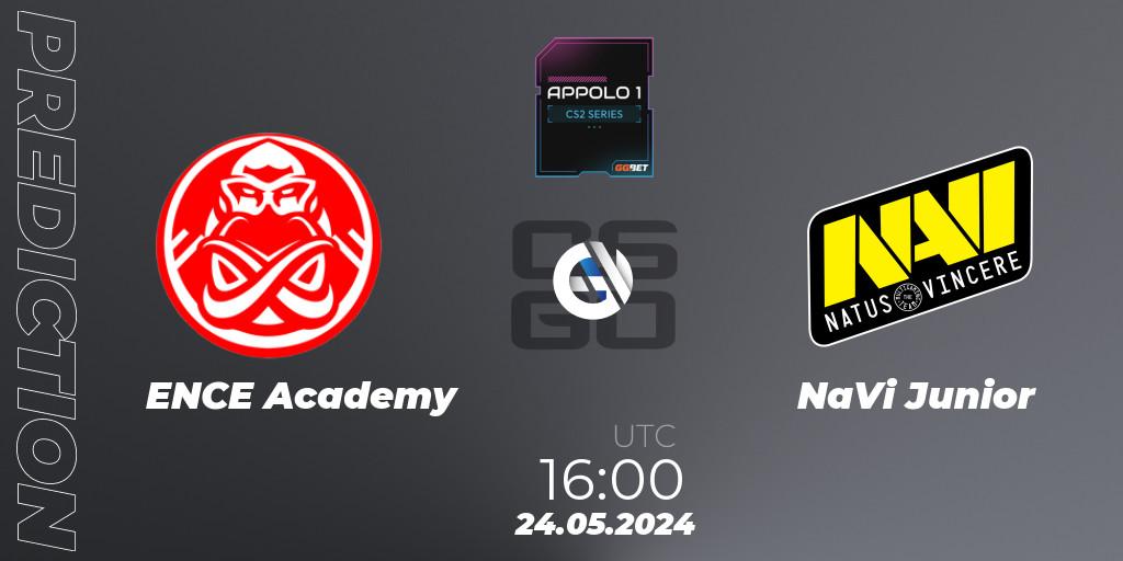 ENCE Academy - NaVi Junior: Maç tahminleri. 24.05.2024 at 16:00, Counter-Strike (CS2), Appolo1 Series: Phase 2