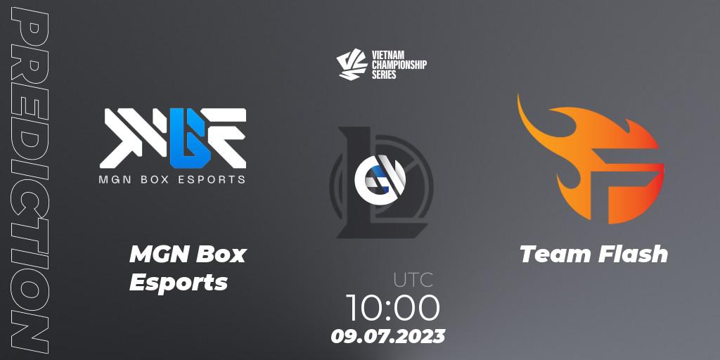 MGN Box Esports - Team Flash: Maç tahminleri. 09.07.2023 at 10:00, LoL, VCS Dusk 2023