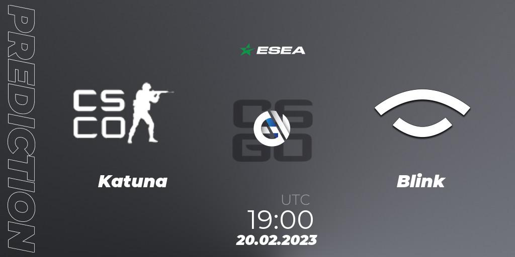 Tenstar - Blink: Maç tahminleri. 20.02.2023 at 19:00, Counter-Strike (CS2), ESEA Season 44: Advanced Division - Europe
