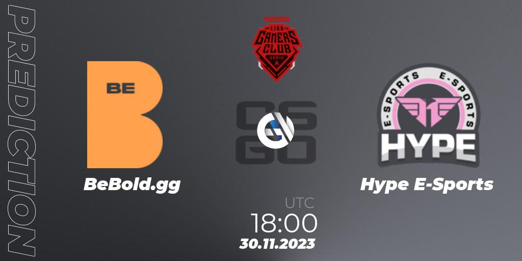BeBold.gg - Hype E-Sports: Maç tahminleri. 30.11.2023 at 18:00, Counter-Strike (CS2), Gamers Club Liga Série A: Esquenta