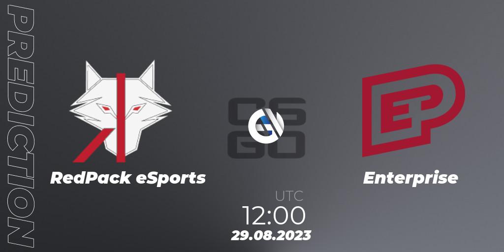 RedPack eSports - Enterprise: Maç tahminleri. 29.08.23, CS2 (CS:GO), OFK BGD Esports Series #1: Balkan Closed Qualifier