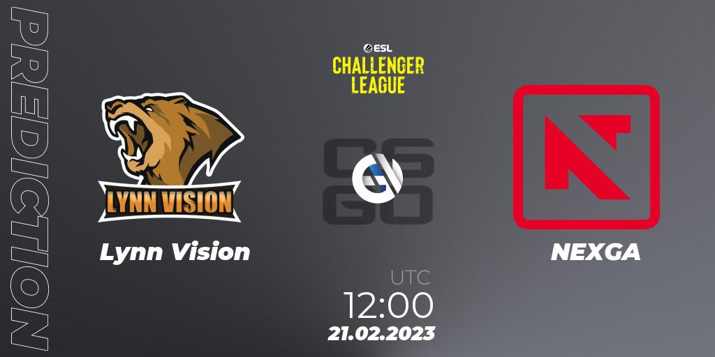 Lynn Vision - NEXGA: Maç tahminleri. 21.02.2023 at 12:00, Counter-Strike (CS2), ESL Challenger League Season 44: Asia-Pacific