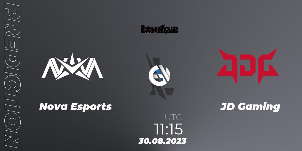 Nova Esports - JD Gaming: Maç tahminleri. 30.08.2023 at 11:15, Wild Rift, Ionia Cup 2023 - WRL CN Qualifiers