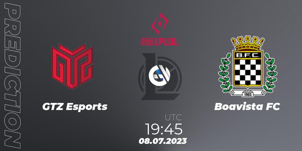 GTZ Esports - Boavista FC: Maç tahminleri. 08.07.2023 at 19:15, LoL, LPLOL Split 2 2023 - Group Stage