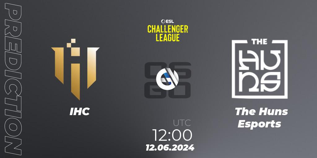 IHC - The Huns Esports: Maç tahminleri. 12.06.2024 at 12:00, Counter-Strike (CS2), ESL Challenger League Season 47 Relegation: Asia