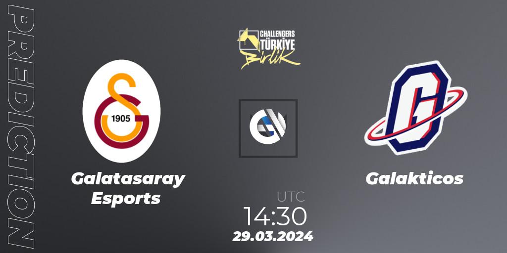 Galatasaray Esports - Galakticos: Maç tahminleri. 29.03.2024 at 14:30, VALORANT, VALORANT Challengers 2024 Turkey: Birlik Split 1