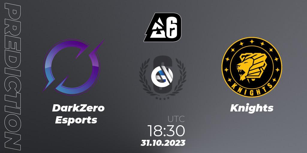 DarkZero Esports - Knights: Maç tahminleri. 31.10.2023 at 18:30, Rainbow Six, BLAST Major USA 2023
